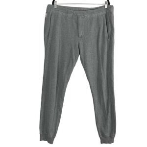 NWOT PAUL SMITH Sweatpants Men XL Jogger Logo Zip Fly Elastic Waist Drawstring